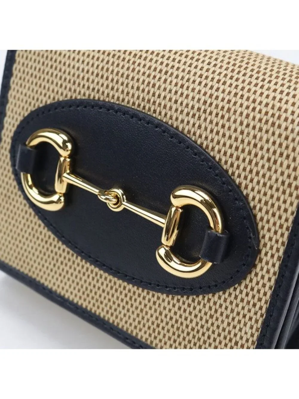 Gucci Horsebit Bifold Wallet Canvas Leather - Picture 6 of 7